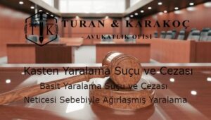 KASTEN YARALAMA SUCU VE CEZASI