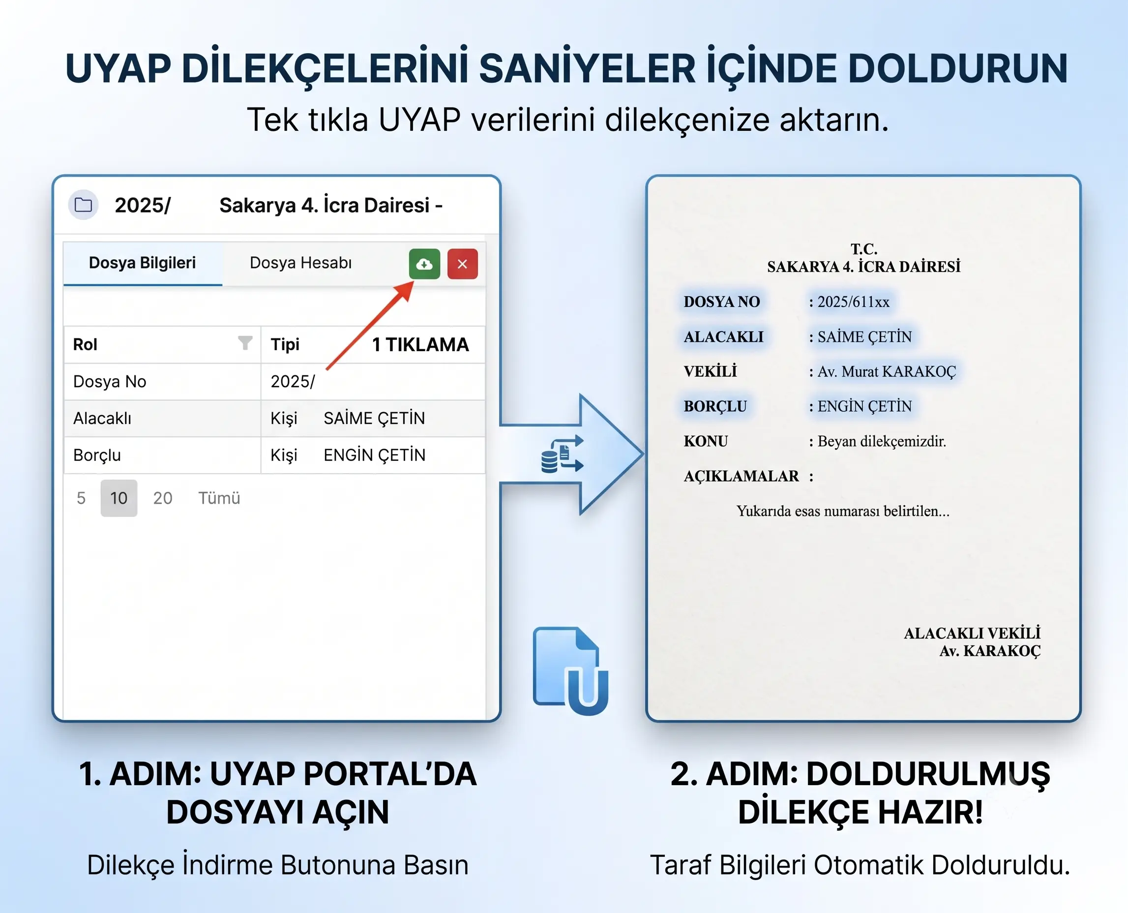 Adım Adım UYAP Dilekçe Hazırlama
